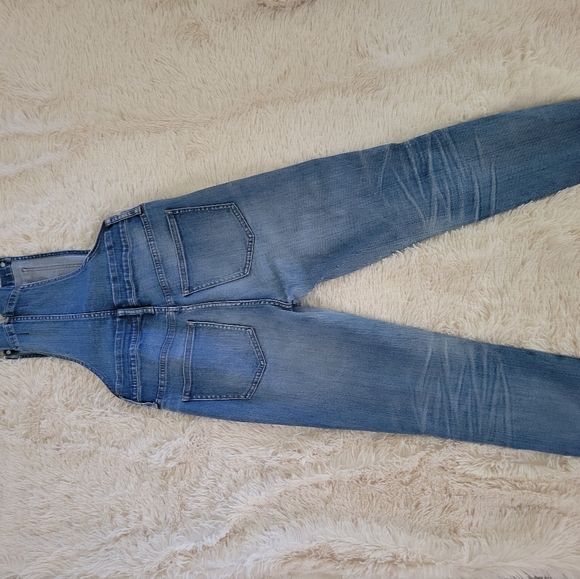 Madewell Slim Cropped Overalls - Picture 2 of 8